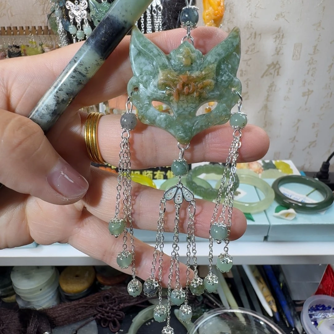 未镶嵌岫玉发簪福利款