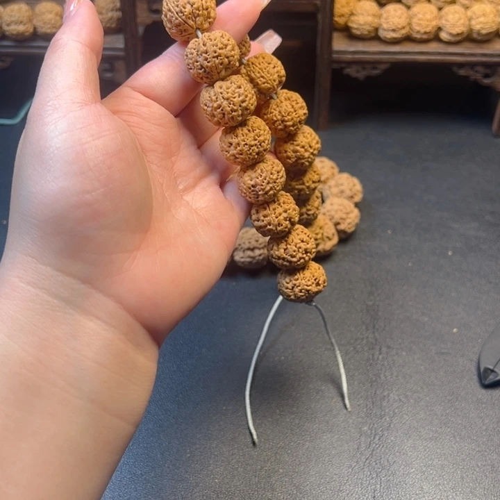 金刚菩提手串铁***鹅20尺寸金刚菩提