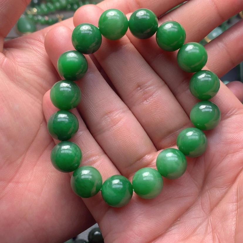 【闪购商品】和田玉（碧玉）手链未镶嵌