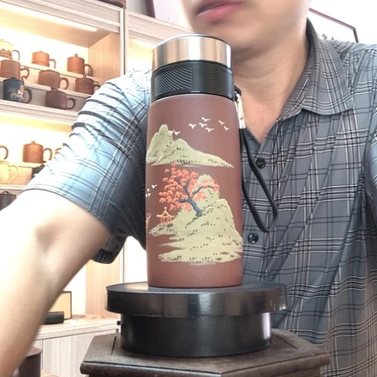 茶杯紫泥车载杯容量400