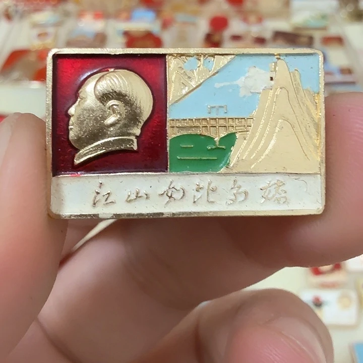 铝再*见毛爷爷像章，工大