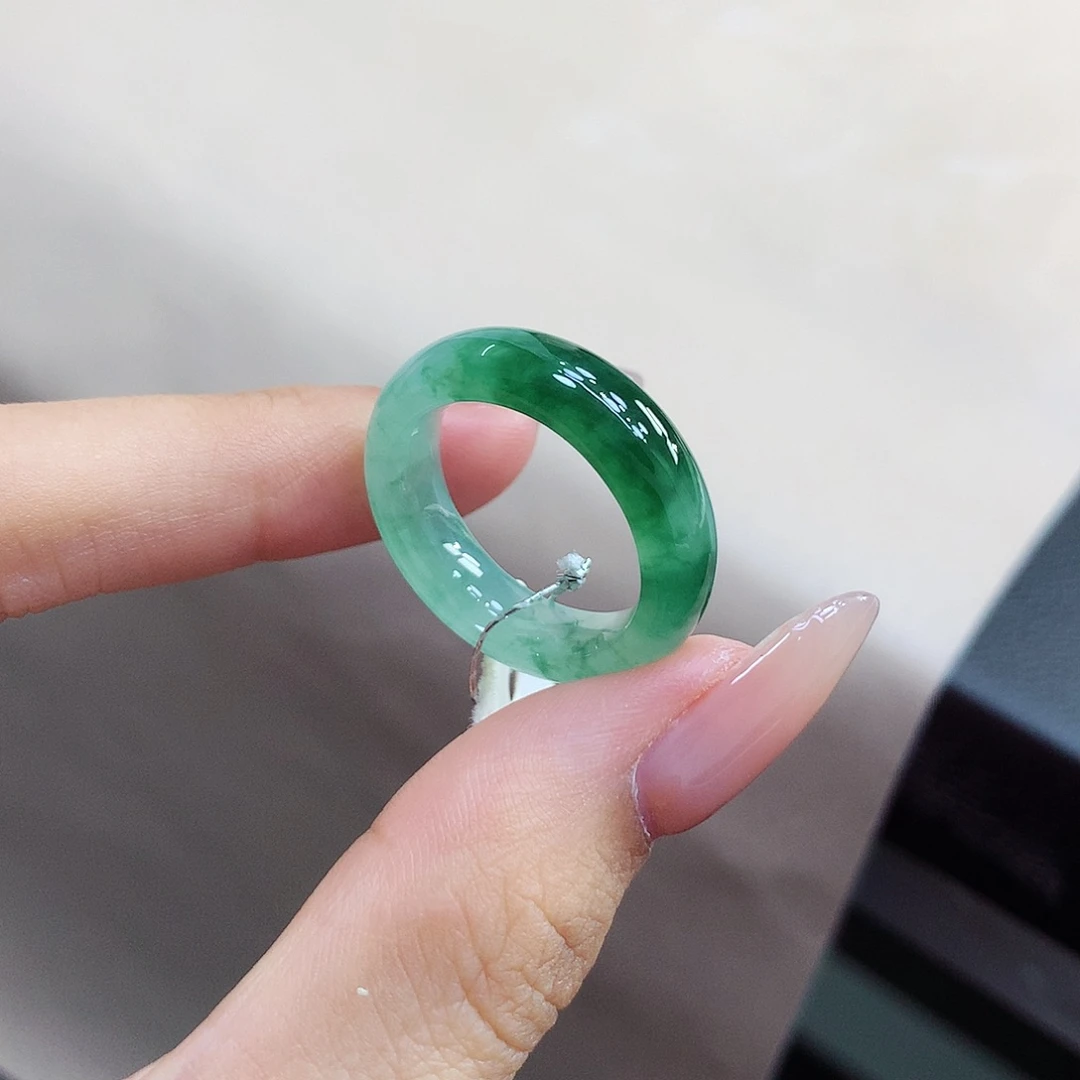 未镶嵌戒指翡翠15号