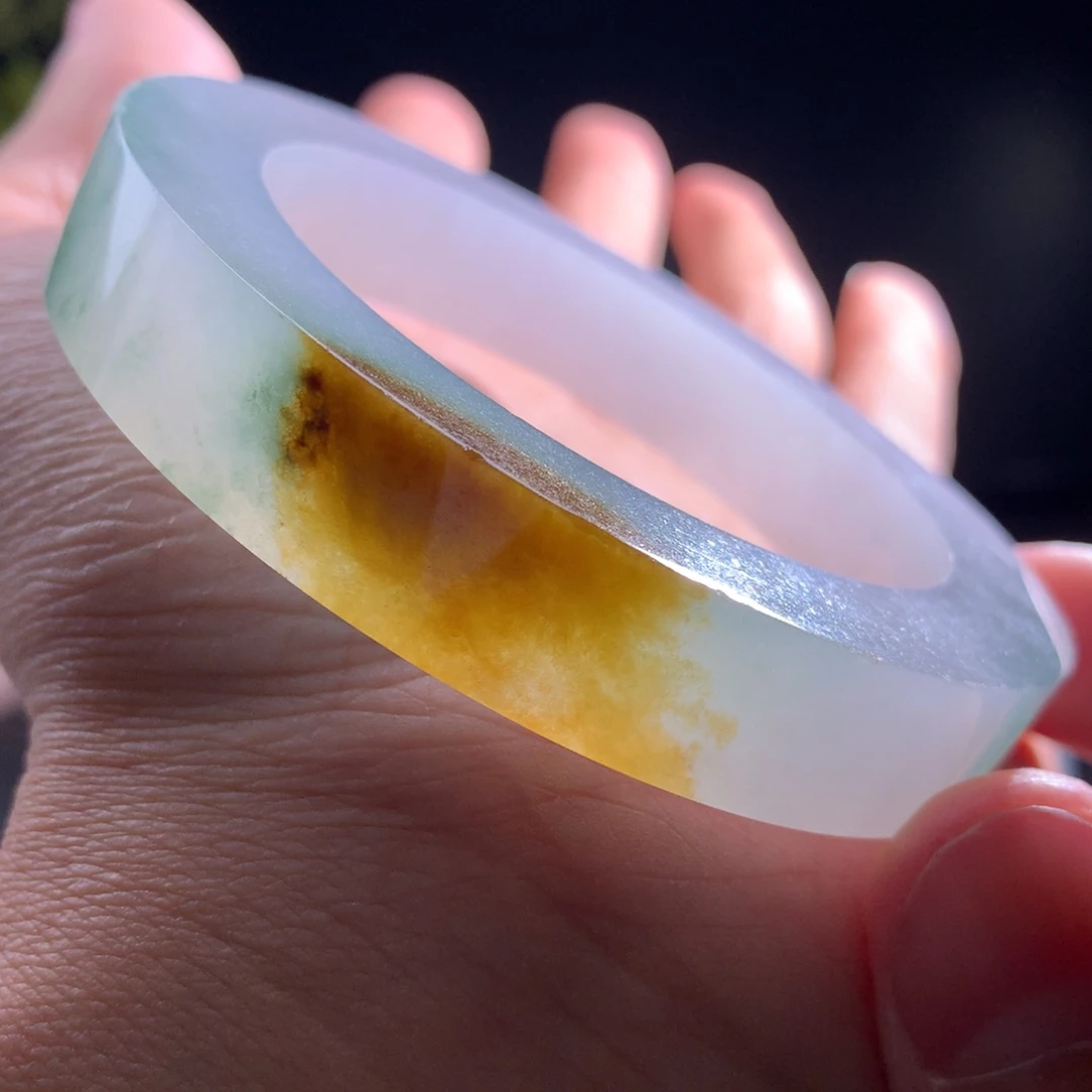 定制翡翠未镶嵌手镯