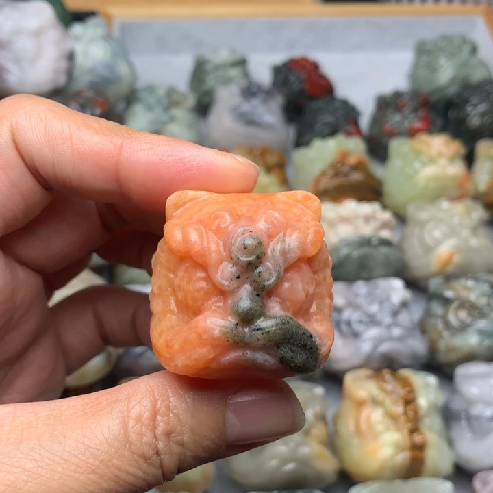 玛瑙/玉髓合金挂件