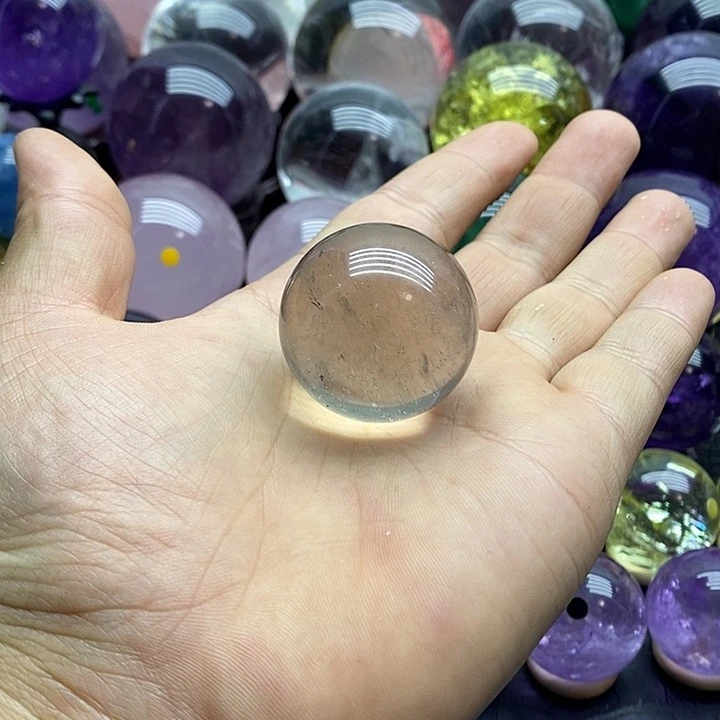 【闪购商品】水晶球未镶嵌水晶源***香