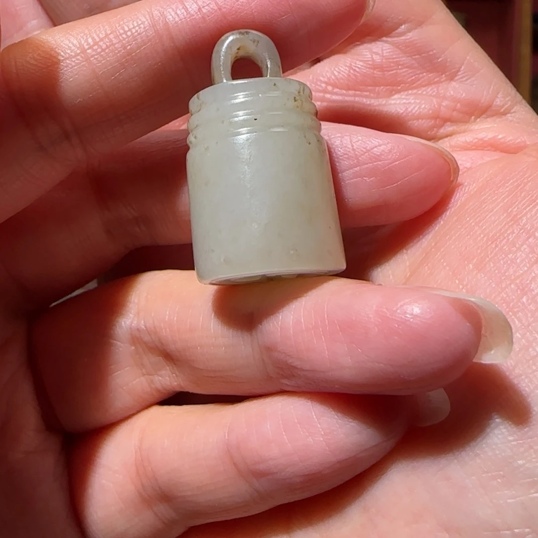 和田玉未镶嵌挂件b****8