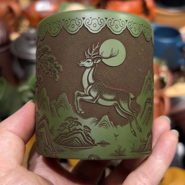茶杯紫砂宜兴紫砂主人杯