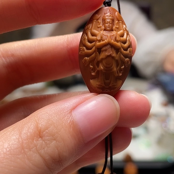 橄榄核吊坠橄榄核