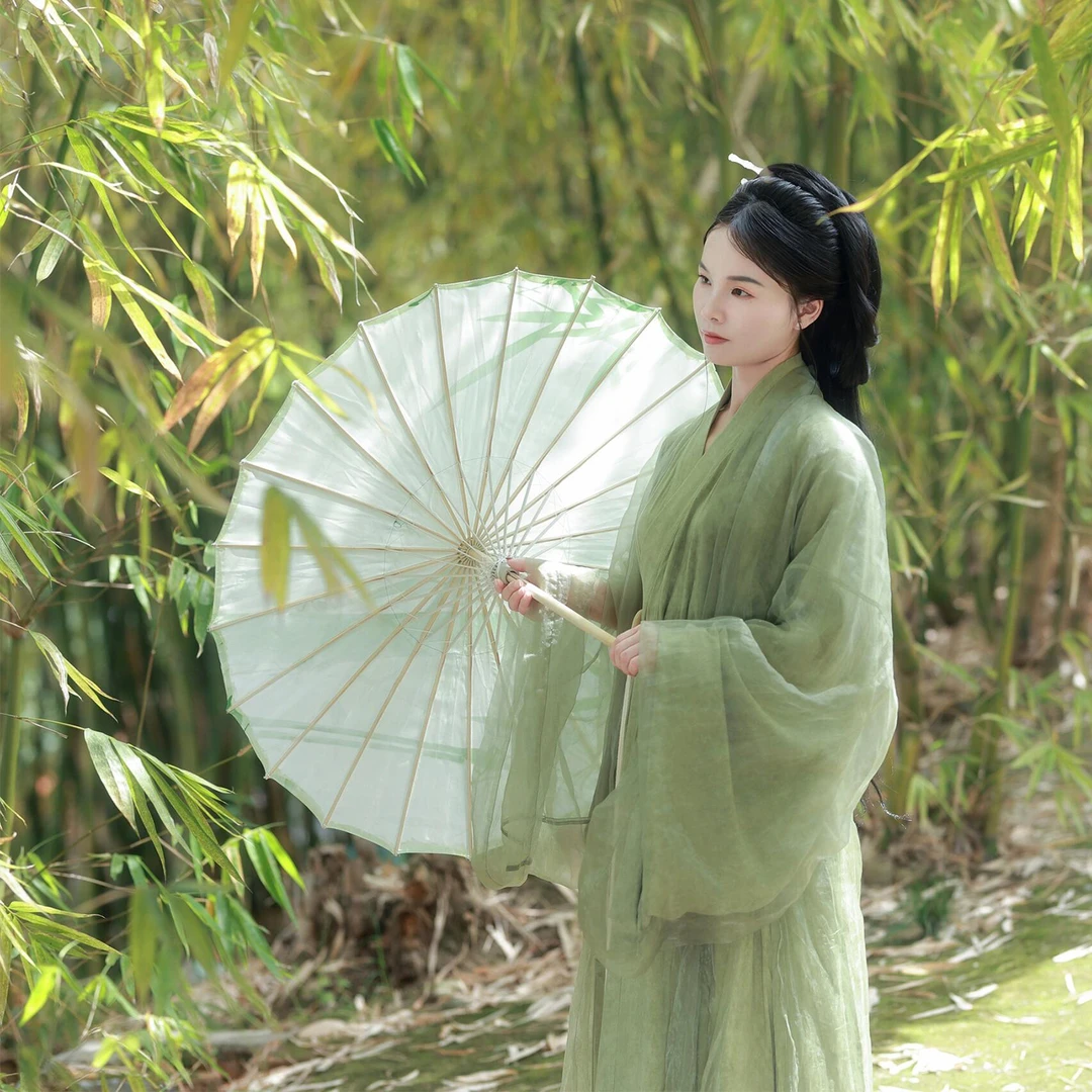 拾梦油纸伞魏晋风摄影写真女网红汉服旗袍配饰道具古典油纸伞古风