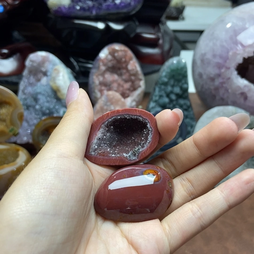 紫晶摆件未镶嵌水晶