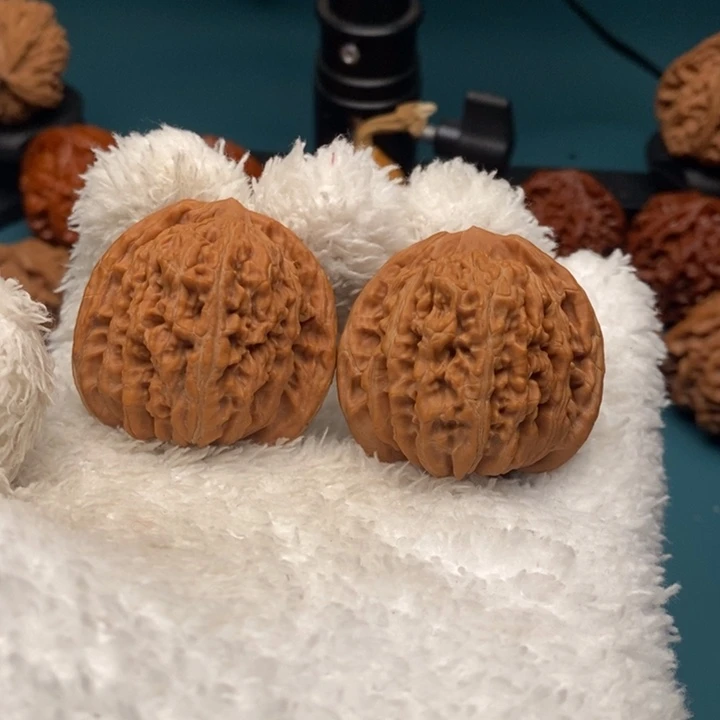 把件文玩核桃40尺全品四座楼