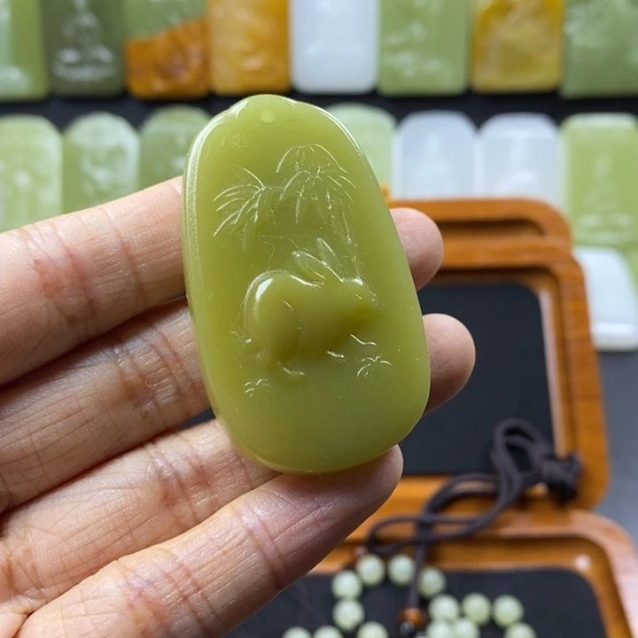 石材生肖牌子一套