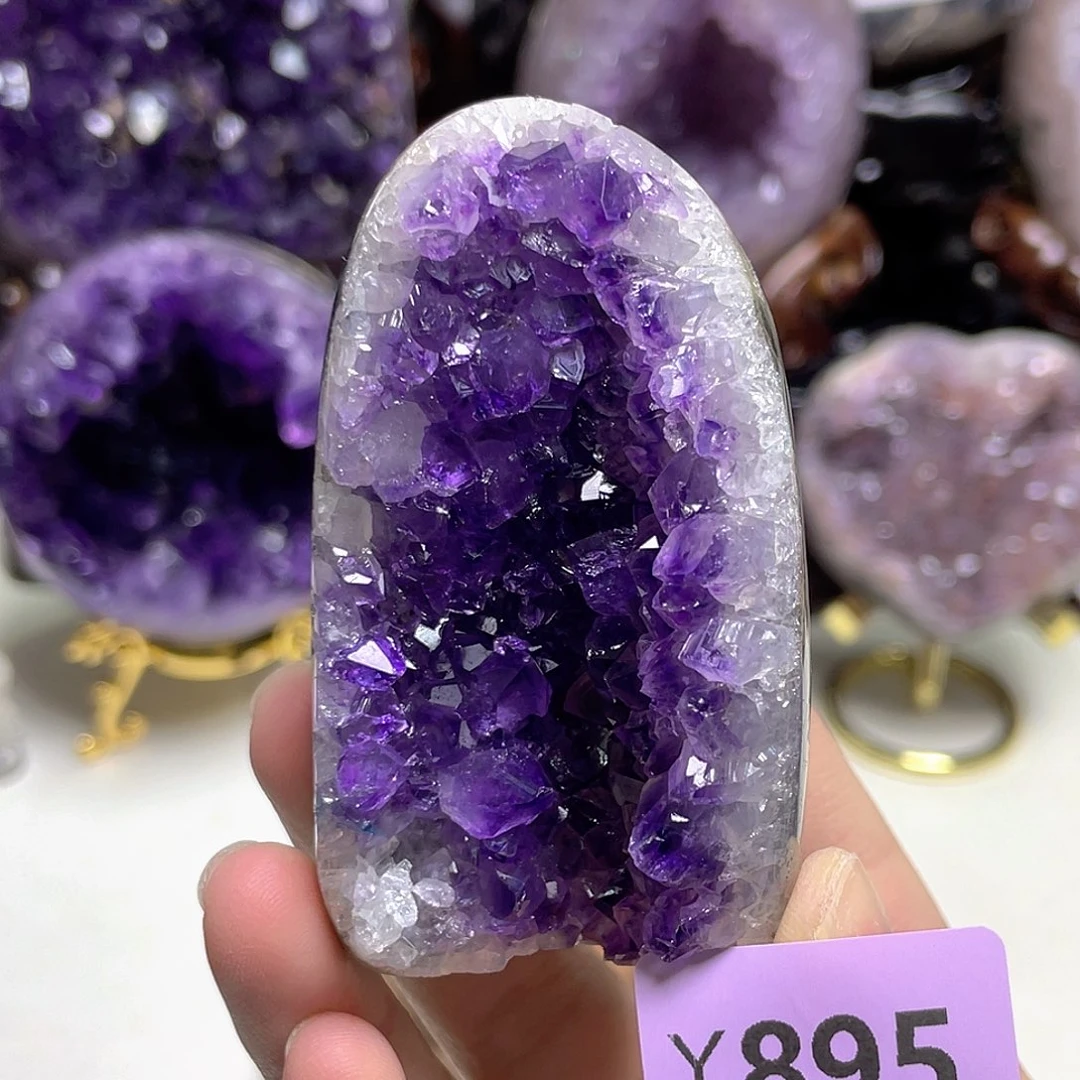 摆件未镶嵌紫晶晶震