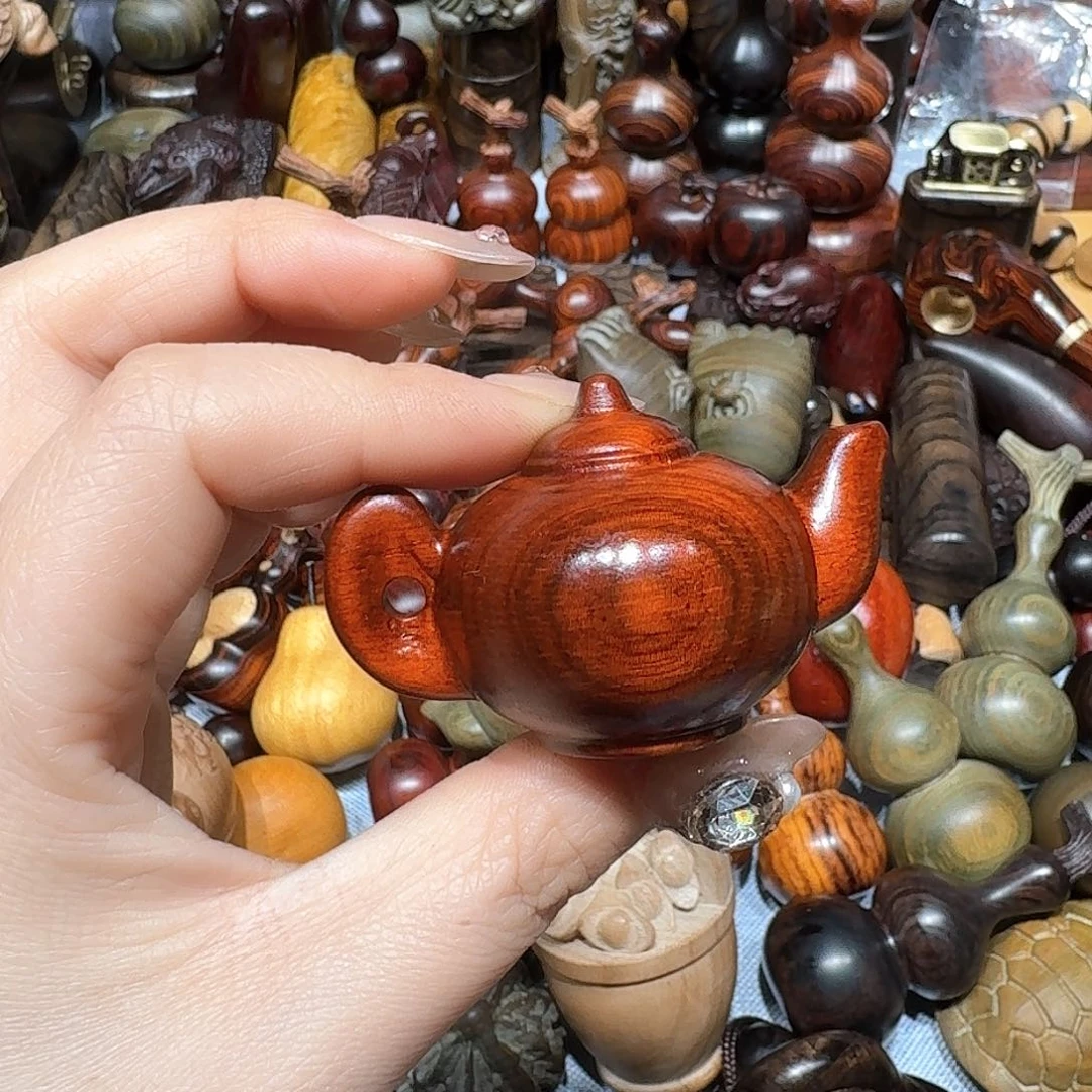 香榧木月东非小叶把把壶