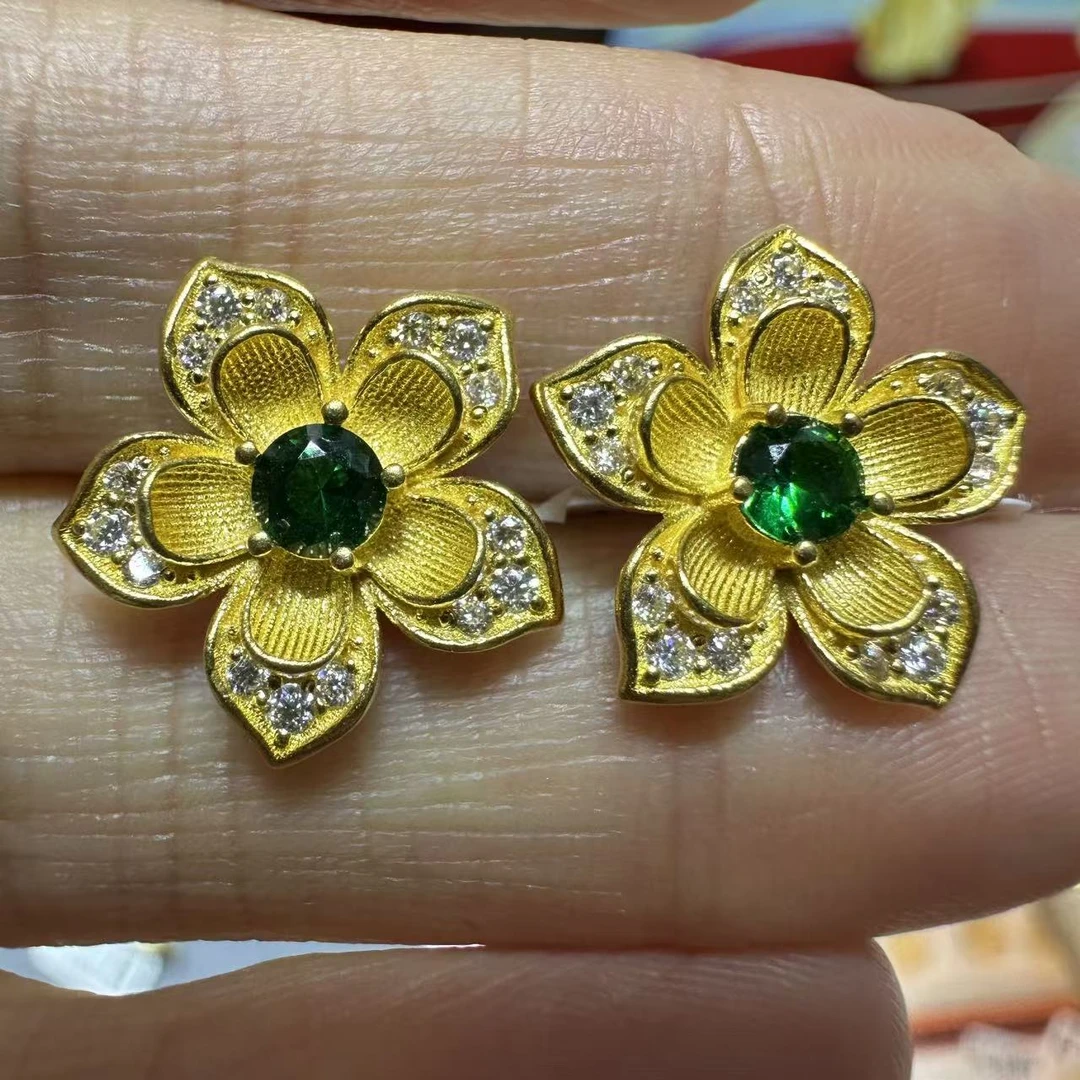 【福利耳饰】黄金足金999【展厅点钻大促】