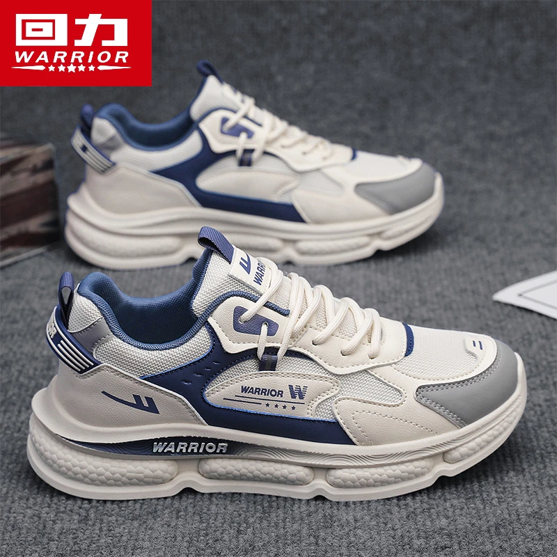 回力男鞋秋季2025新款休闲网面跑步运动网鞋软底减震透气学生潮鞋