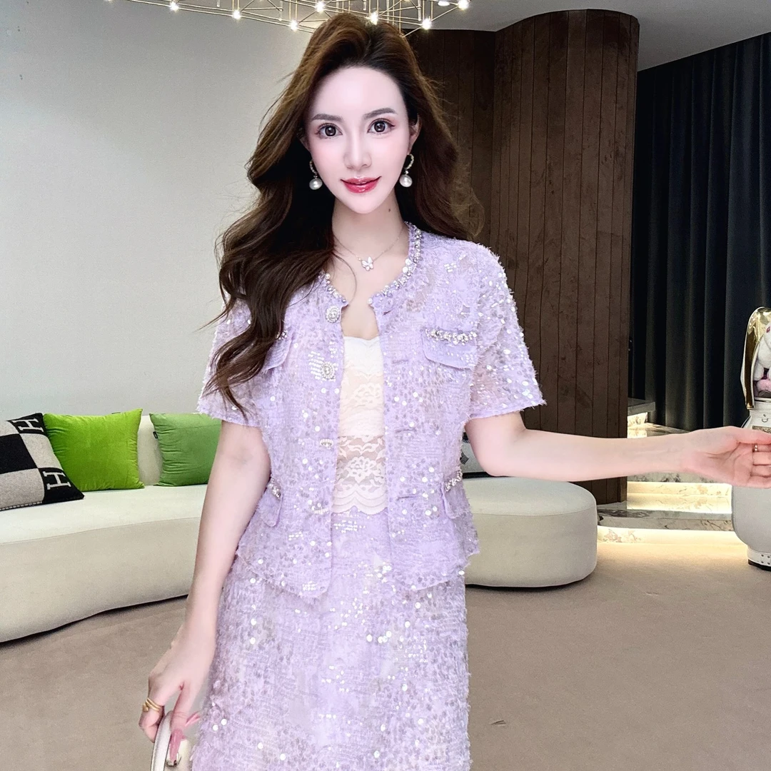 【MIA.G】【浪漫旋律】重工小香风上衣 XY658