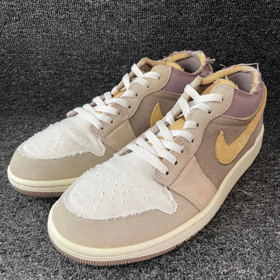 90新 maje 43码 AJ1米紫橙 二手不退换 公价899 篮球鞋编号5530