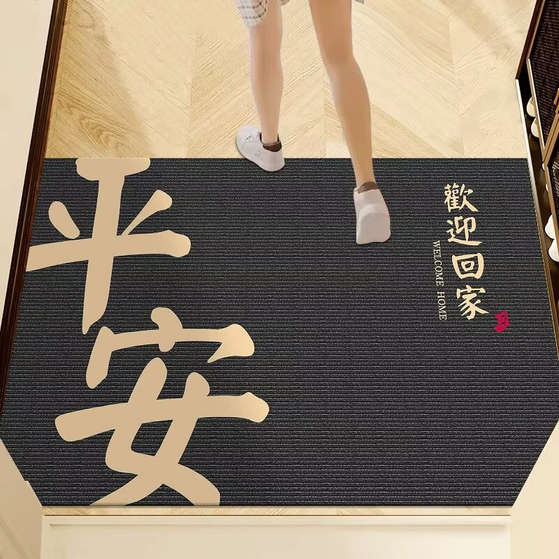家用硅藻泥入户门地垫浴室卫生间厨房玄关走廊大门口防摔可裁剪