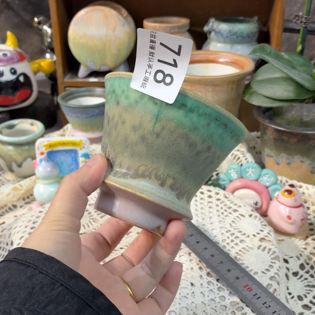 景德镇陶瓷花盆艺术