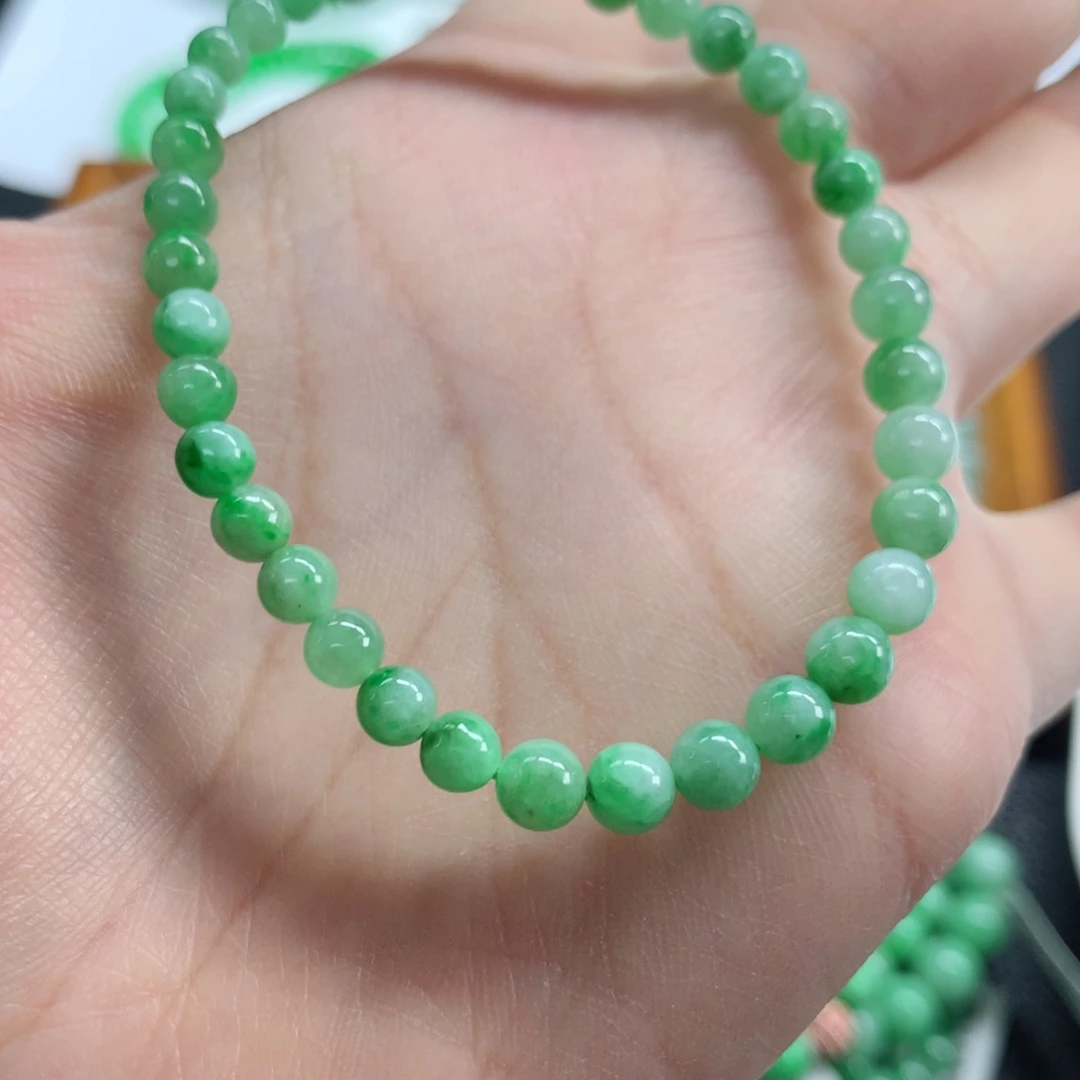 未镶嵌手链翡翠翡翠