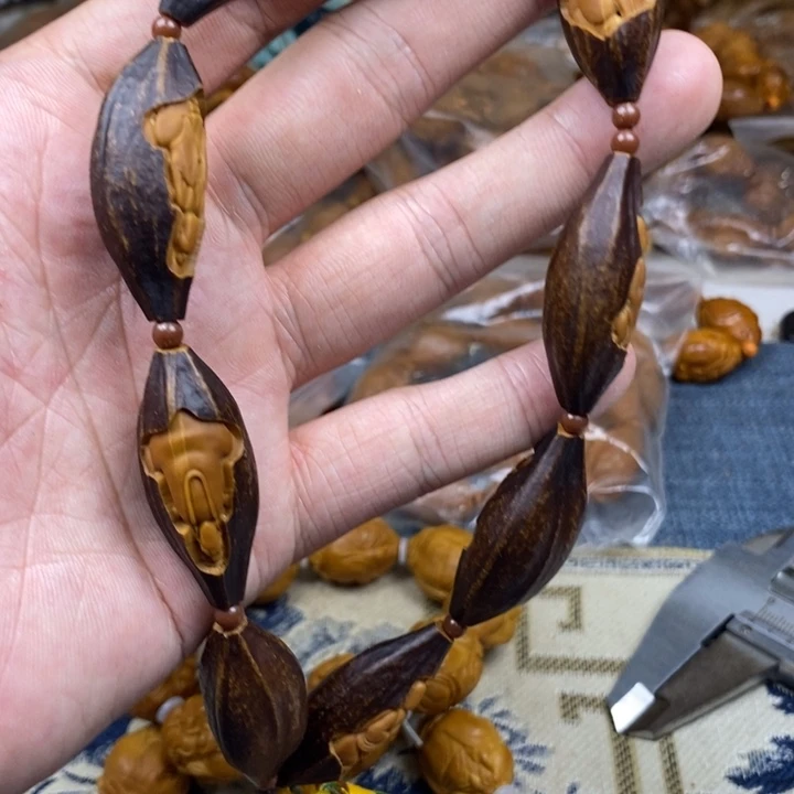 橄榄核手串/手链橄榄核雕工艺手串