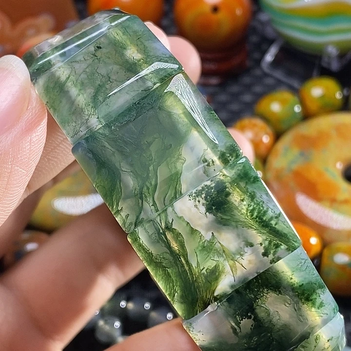 冻***人玛瑙/玉髓未镶嵌颈饰