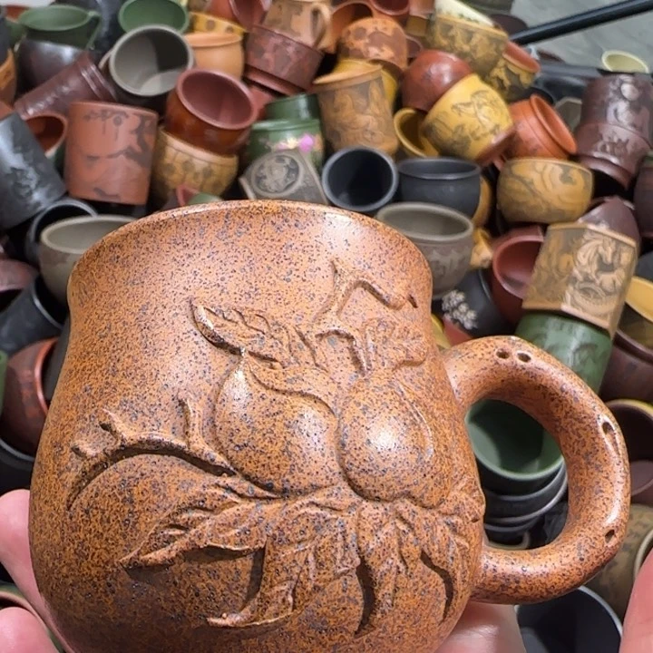 茶杯紫砂全手工紫砂