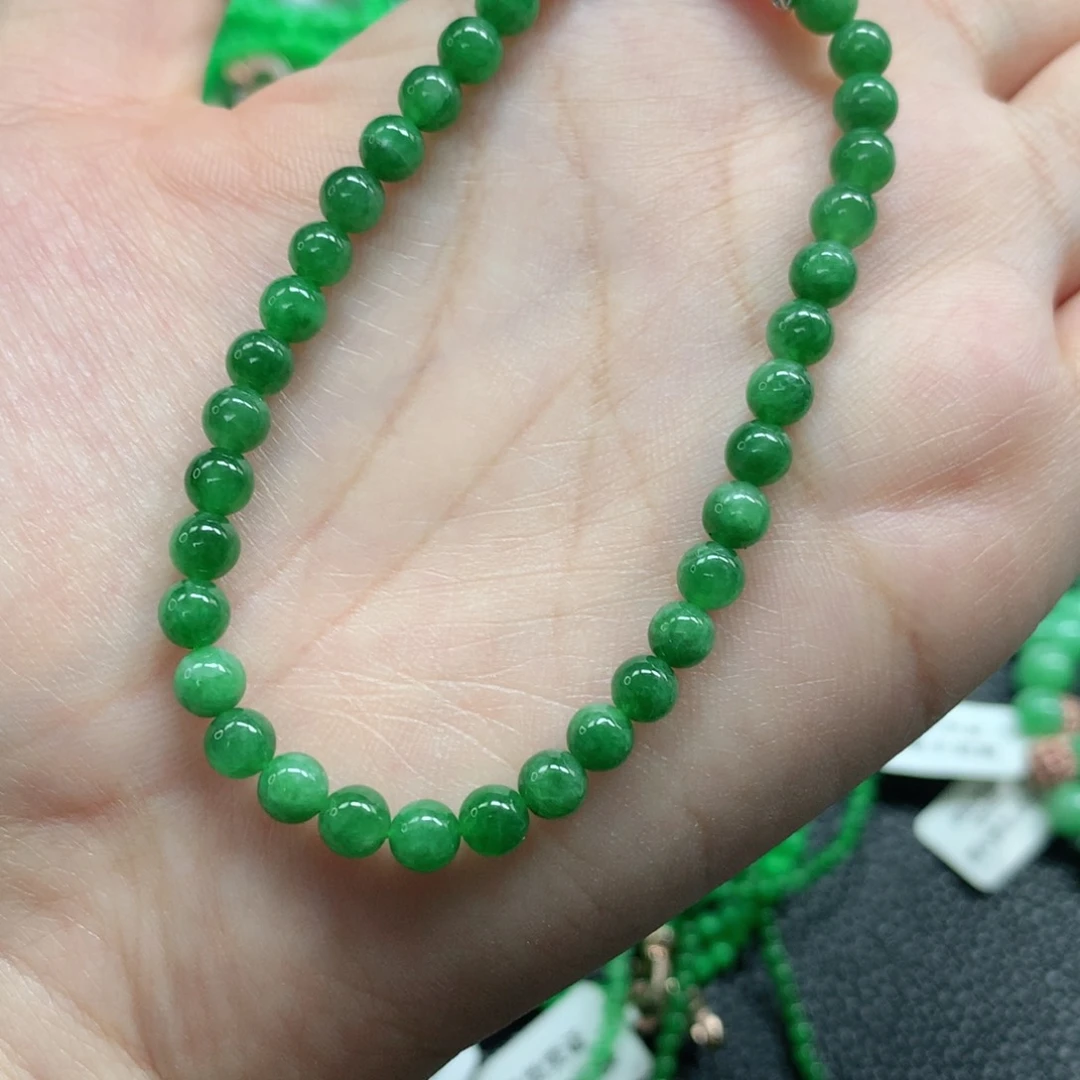 未镶嵌手链翡翠翡翠