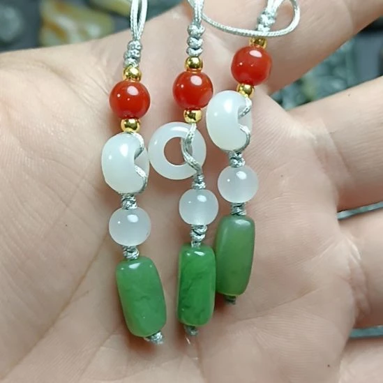 和田玉未镶嵌颈饰拍一发一