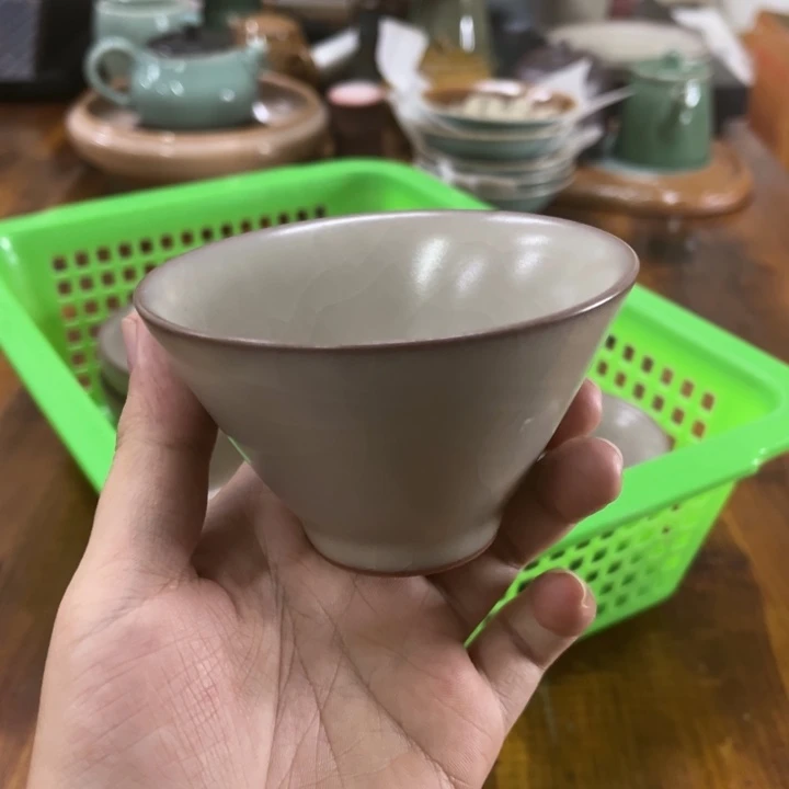 龙泉青瓷茶器微瑕0100