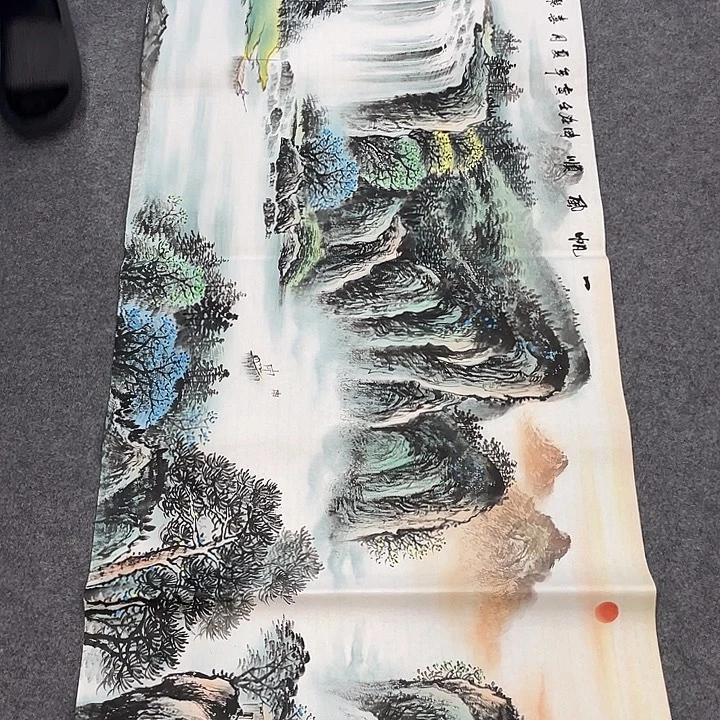 国画今天早上国画作品欣赏