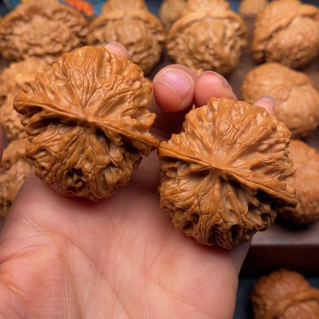 文玩核桃吊坠43全品精配苹果园