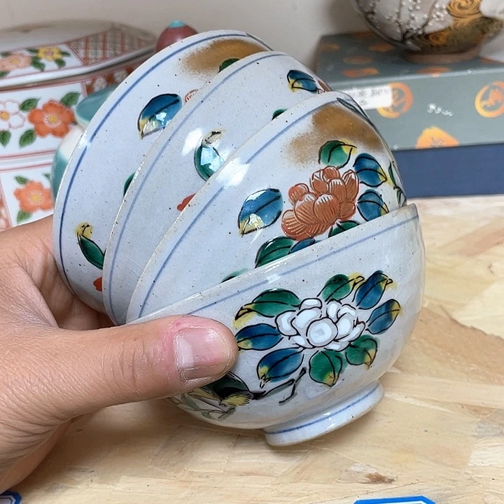 瓷片024 一人直播，看品直播间说序号