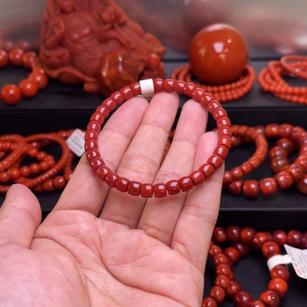 南红玛瑙未镶嵌南红手串