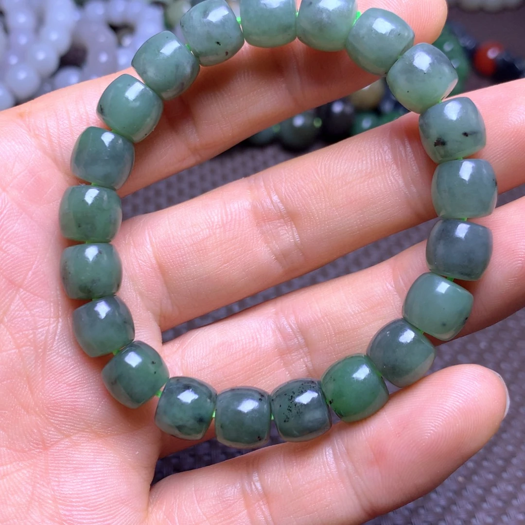 和田玉未镶嵌手串10