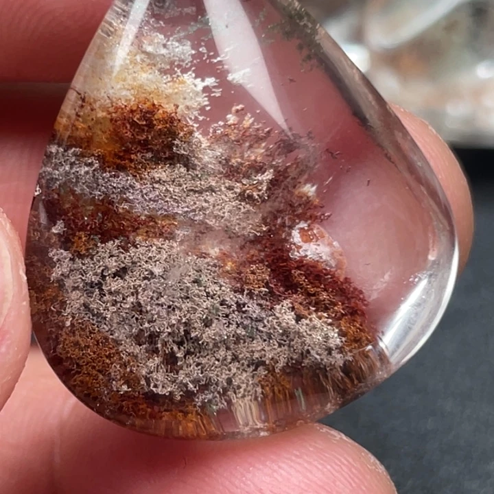 水晶吊坠(不含链)未镶嵌坤