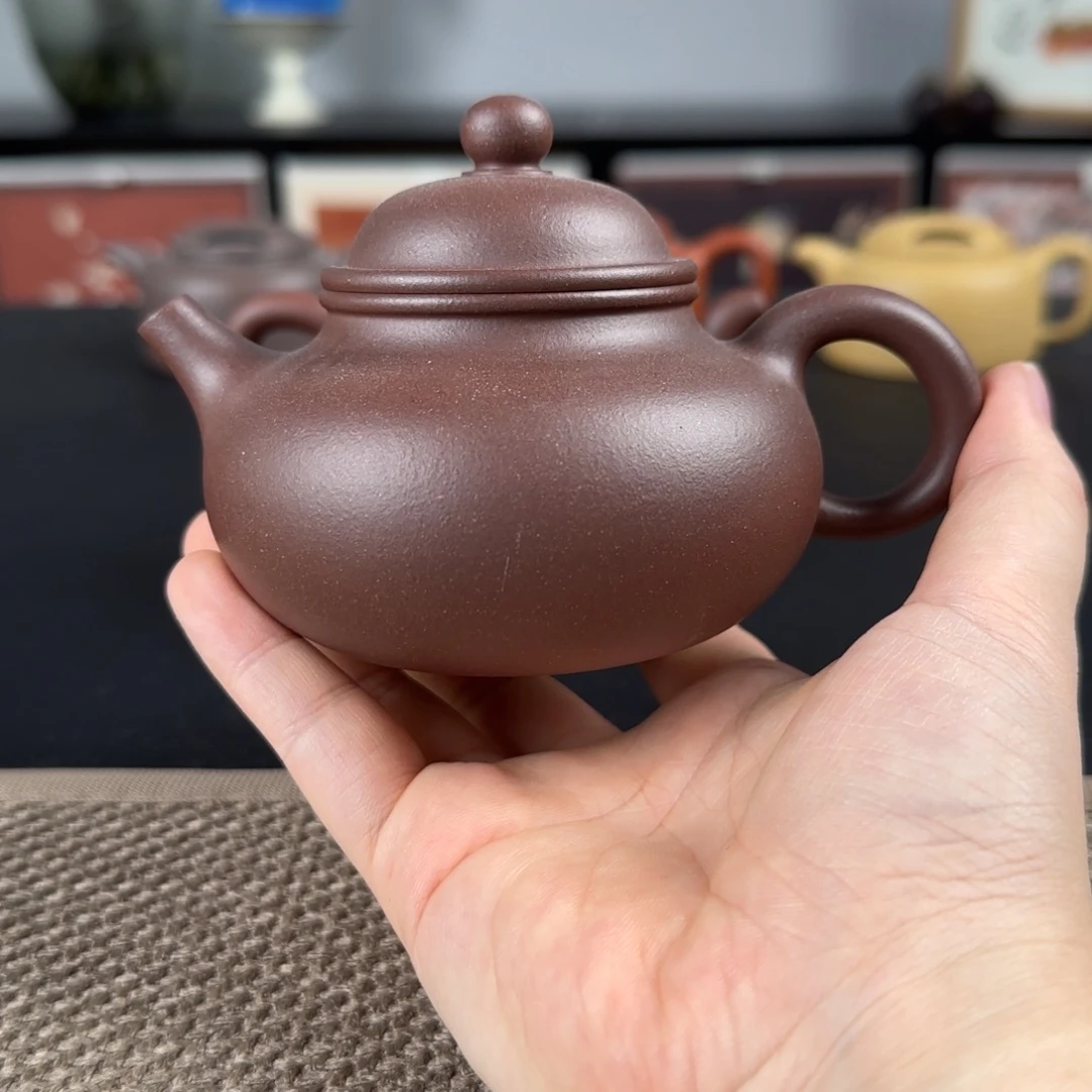 茶壶紫砂微瑕容天