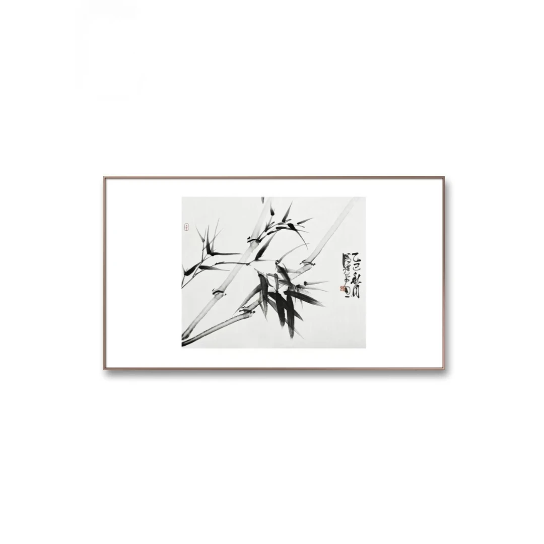 夏俊璞老师纯手绘竹子国画，一平尺作品随机发，低价惠友结缘