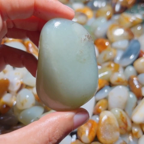 和田玉（糖玉）手链未镶嵌32