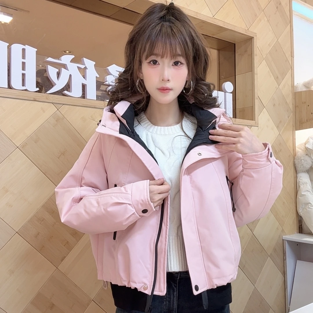 IEF/爱依服2025冬季新款时尚休闲运动风小众设计百搭羽绒外套