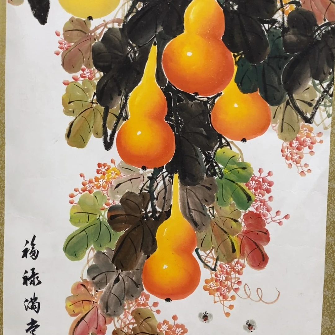国画老师手笔手绘作品w