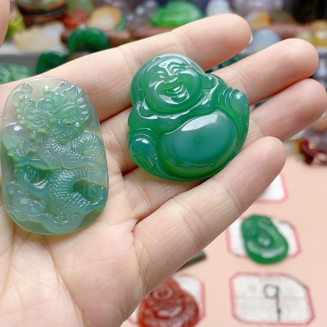 玛瑙/玉髓合金颈饰冷*