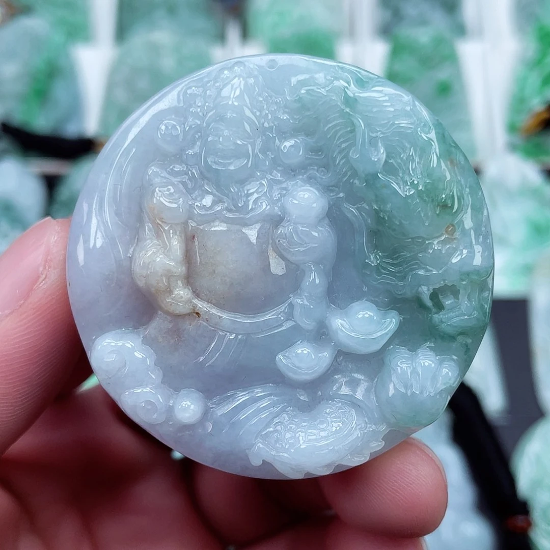 翡翠颈饰未镶嵌翡翠吊坠