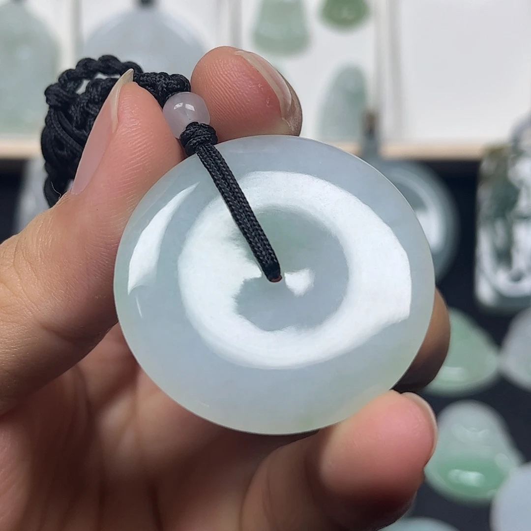 颈饰未镶嵌翡翠缅甸天然翡翠
