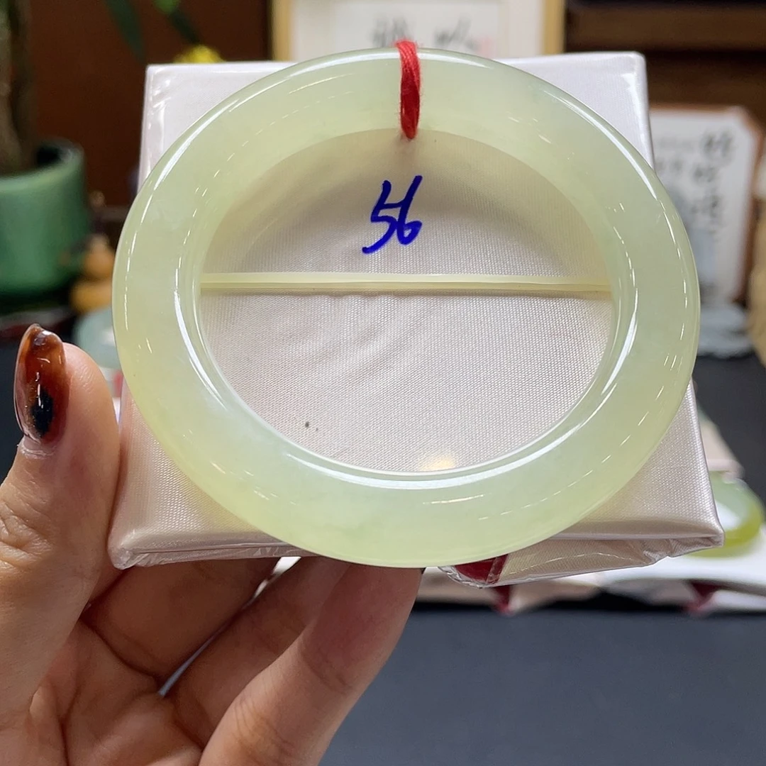 翡翠未镶嵌手镯39号