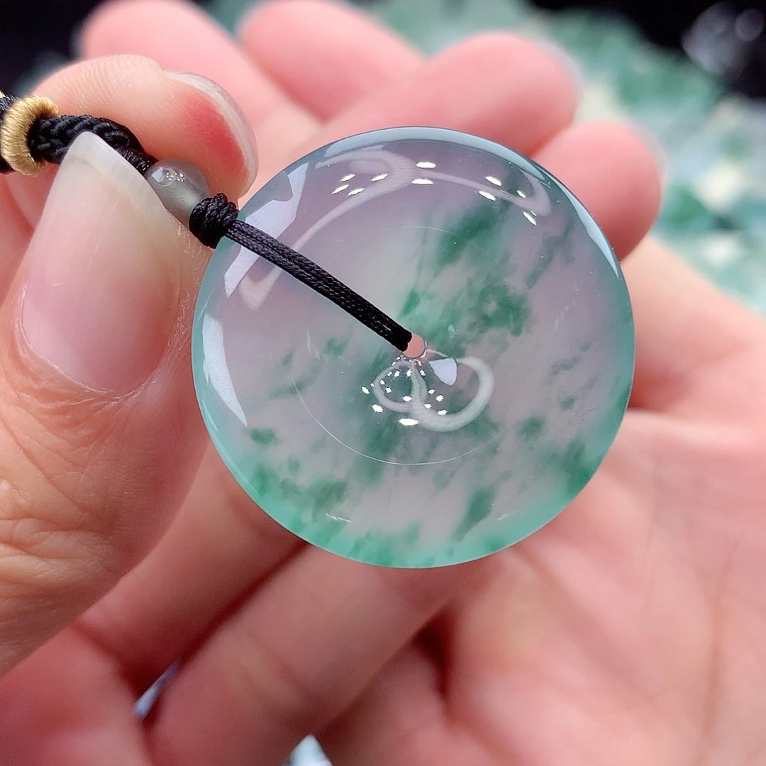 颈饰未镶嵌翡翠编号89尺寸29-5.6