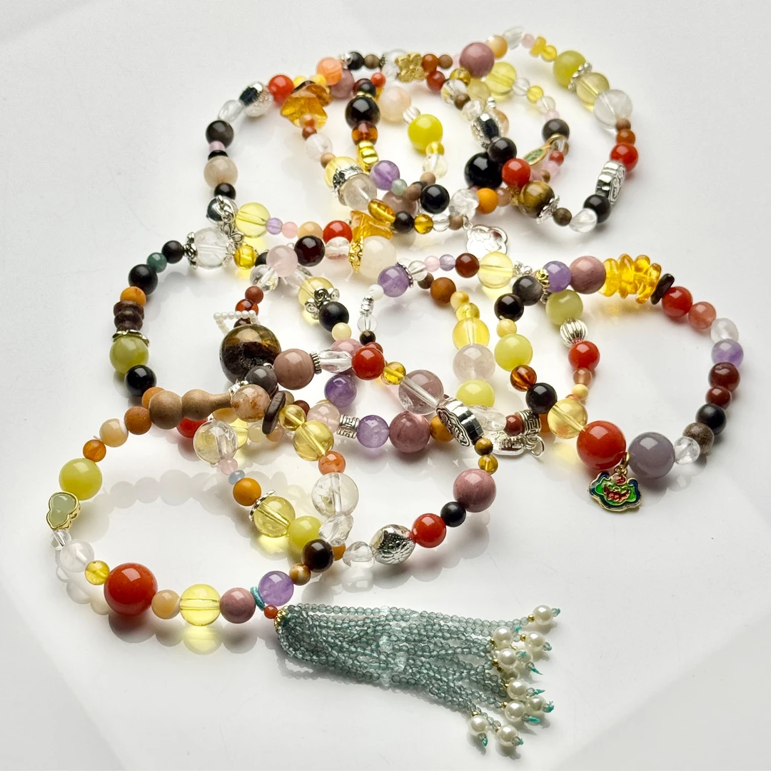 ZBG0777不一样的多宝手串（天然珠宝多样性发其一）