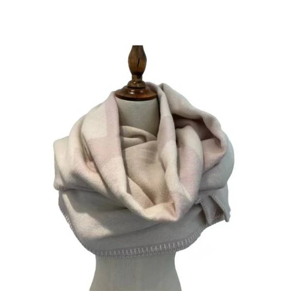 妃鱼/香奈儿/山羊绒/围巾/95新/凡2/11