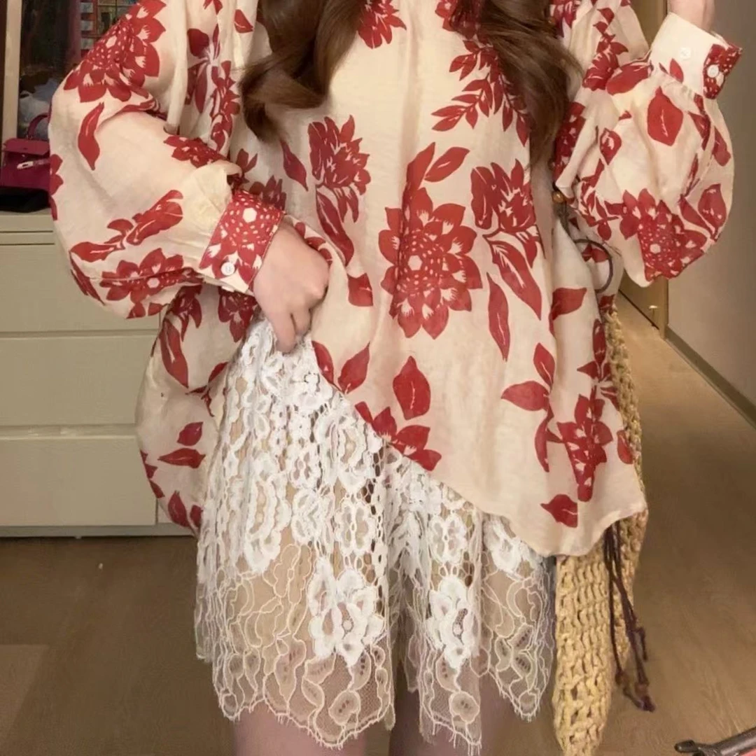 【香槟蕾丝】夏季新款外穿蕾丝短裤